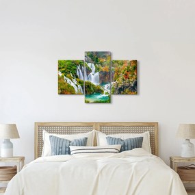 Obraz - Národný park Plitvické jazerá (90x60 cm)