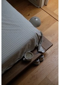 Hnedá jednolôžková posteľ z borovicového dreva s roštom 90x200 cm Japan – Karup Design