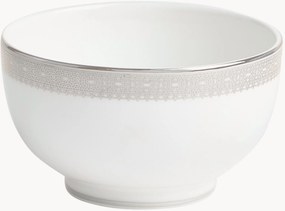 Porcelánová miska na občerstvenie Vera Wang Lace Platinum