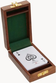 Hra cribbage v ručne vyrobenej škatuli Carol, 61 ks