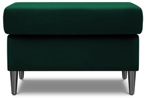 Zelená zamatová podnožka Kyoto – Cosmopolitan Design