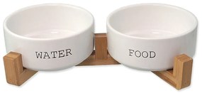 Keramická súprava misiek s podstavcom pre psa ø 13 cm Dog Fantasy – Plaček Pet Products