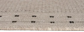Behúň Floorlux 20329 strieborný / čierny