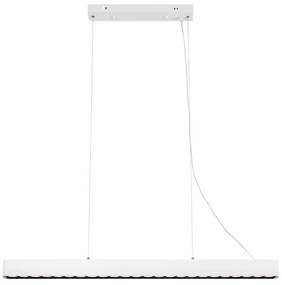 Biele LED závesné svietidlo s kovovým tienidlom Plano – Markslöjd