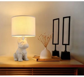 Globo 21741S - Stolová lampa DOGO 1xE27/60W/230V