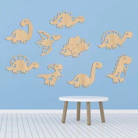 Drevený obraz do detskej izby dinosaury | SENTOP HDF0472