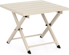 Hliníkový záhradný konferenčný stolík 43x44 cm Taylor – Bizzotto
