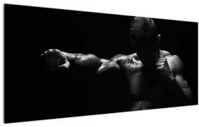 Obraz - Úder päsťou (120x50 cm)