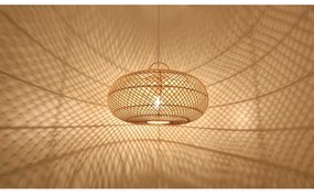 Ratanová lampa Esra stredná