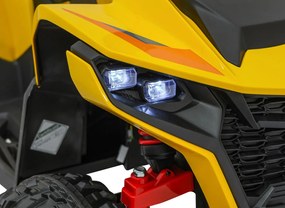 Ramiz Rýchle koleso Quad Vehicle Žltá