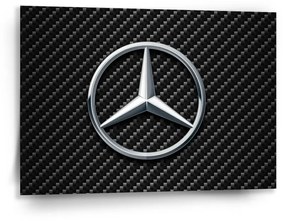 Sablio Obraz Logo 4 Carbon - 90x60 cm