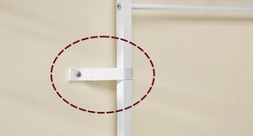 Kuchyňský regál s napájecí stanicí Vasagle Berry 60 cm bílý/dub zlatý