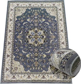BE Koberec Shahrazad 4800 Grey – sivý obdĺžnikový Rozmer: 280x370 cm