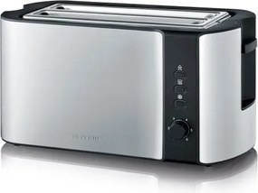 Severin AT 2590 - Hriankovač so štyrmi otvormi 1400W/230V nerez/čierna