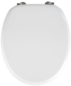 WENKO 154008100-WC sedátko VALENCIA 43x36 cm biela/strieborná