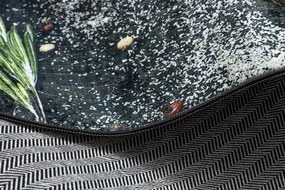 Protišmykový koberec / behúň ANDRE 33150 hnedý / béžový