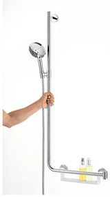 Hansgrohe Raindance Select S, sprchová sada 120 3jet so sprchovou tyčou 110 cm ľavou, chrómová, HAN-26324000