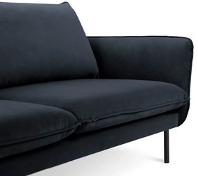Zamatová štvormiestna pohovka Vienna 230 × 92 × 95 cm