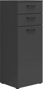 XXXLutz KOMODA, grafitová, 45/115/40 cm Carryhome - Komody - 002427022217