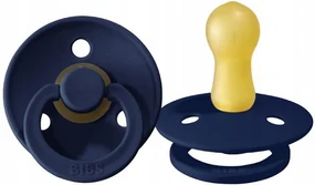 Kaučukový cumlík BIBS Colour 0m+ Farba: tmavomodrá