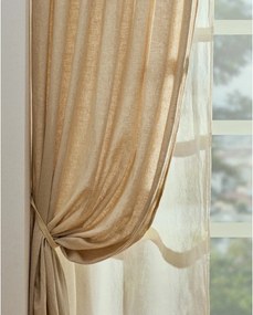 Béžový bavlnený záves 140x270 cm Nolira – Kave Home