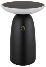 Globo 36625S - LED Stmievateľná solárna dotyková lampa LED/10W/3,7V IP54 čierna