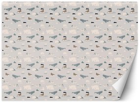 Gario Fototapeta Arktické zvieratá Materiál: Vliesová, Rozmery: 450 x 315 cm