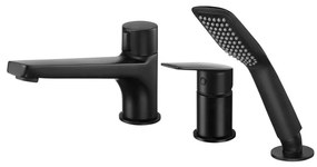 Deante BGJ_N13M - Vaňová súprava s batériou JASMIN čierna