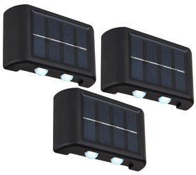 Globo 36492-3 - SADA 3x LED Solárne svietidlo SOLAR LED/0,8W/3V 6500K IP44