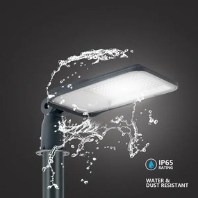 Brilagi-LED Vonkajšie svietidlo so stĺpom a 4 m káblom URBANLIGHT LED/100W/230V antracit IP65