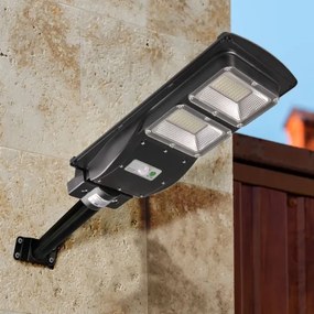 LED Solárna pouličná lampa so senzorom STREET 2xLED/6W/3,2V IP65 + DO