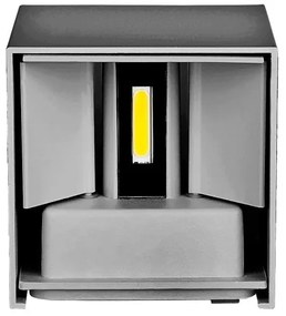 LED Vonkajšie nástenné svietidlo LED/11W/230V 4000K IP65 šedá