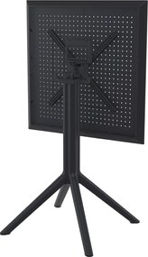 SKY FOLDING 60 sklopný záhradný stôl black