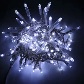 Vianočné svetielka vnútorné studená biela 300 LED