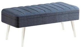 Lavica Vlasta 4 (biela + tmavomodrá). Akcia -20%. Vlastná spoľahlivá doprava až k Vám domov. 1092784