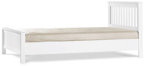 Posteľ 100x200 Paxton - biela