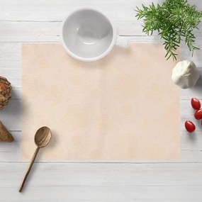 Biante Teflónové prestieranie na stôl TF-099 Zlaté kvetované ornamenty na béžovom 30x40 cm
