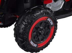 JOKOMISIADA Veľká detská štvorkolka na akumulátor 4x4 PA0328 červená