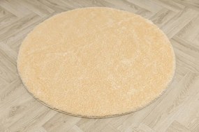 Kúpeľňový koberček Malmo béžový, kruh