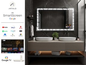 Zrkadlo do kúpeľne s LED osvetlením M21 premium