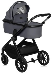 Lionelo - Kombinovaný kočík 2v1 LAYLA Grey Stone