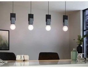 Eglo 99532 - Závesný luster LOBATIA 4xE27/40W/230V