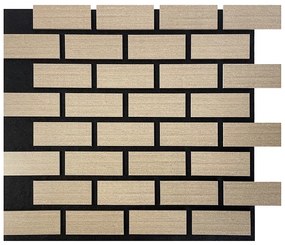 Akustický dekoračný panel Klinker Sonoma Oak 67x58 cm