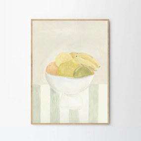 The Poster Club Plagát Still life with Fruit by Isabelle Vandeplassche 40x50 cm