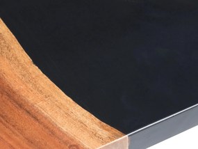furniture-nabytek.cz - Masívny jedálenský stôl Black River z mangového dreva, lakovaný, hnedý – 140×90 cm