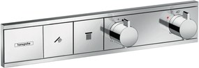 Hansgrohe RainSelect, batéria pod omietku na 2 spotrebiče, chrómová, HAN-15380000