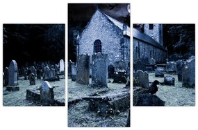 Obraz - Temná noc (90x60 cm)