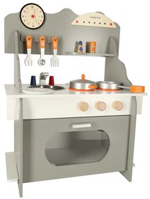 KIK MDF drevená kuchynka pre deti veľká rúra