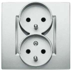 GP-2QC.SR Dvojitá zásuvka Z/U "slovenský"