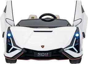 Elektrické autíčko Lamborghini SIAN biele